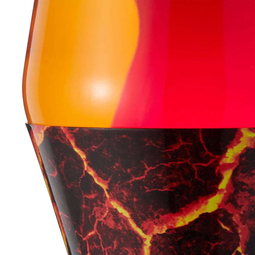 Lava® Lamp - 14.5" Volcanic Crags - The Original Motion Light - Red Wax and Orange Liquid