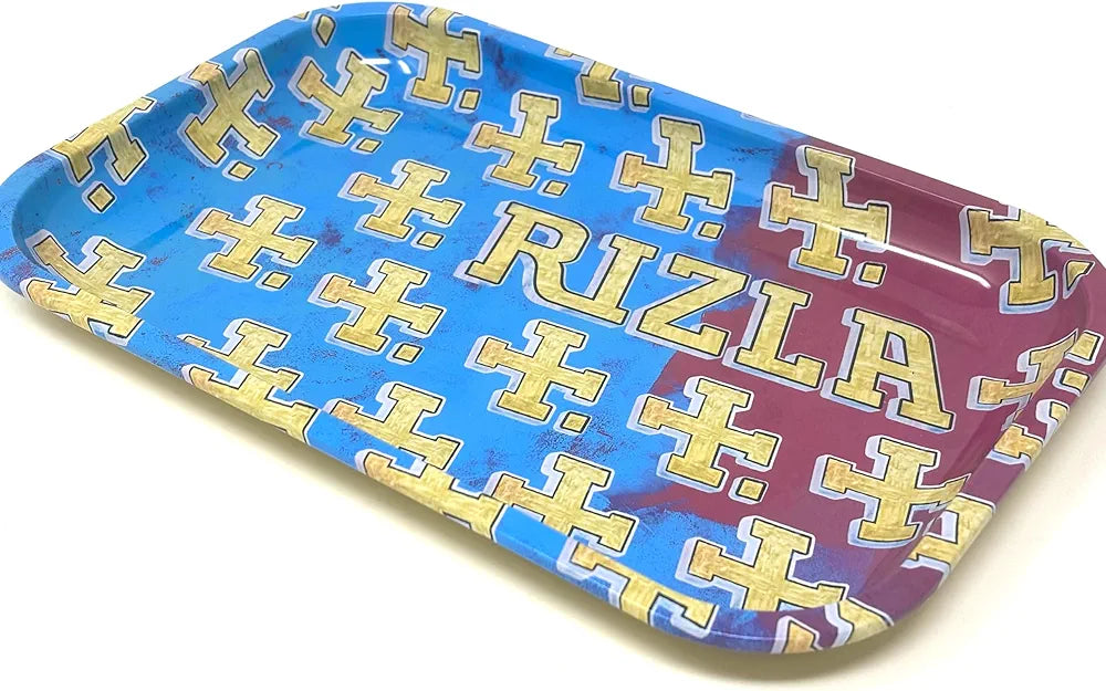 Metal Rolling Tray Mini 7 x 5 Inch