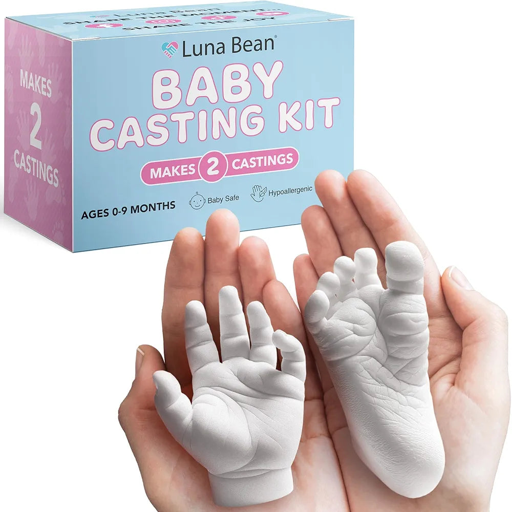 Baby Footprint & Hand Casting Kit