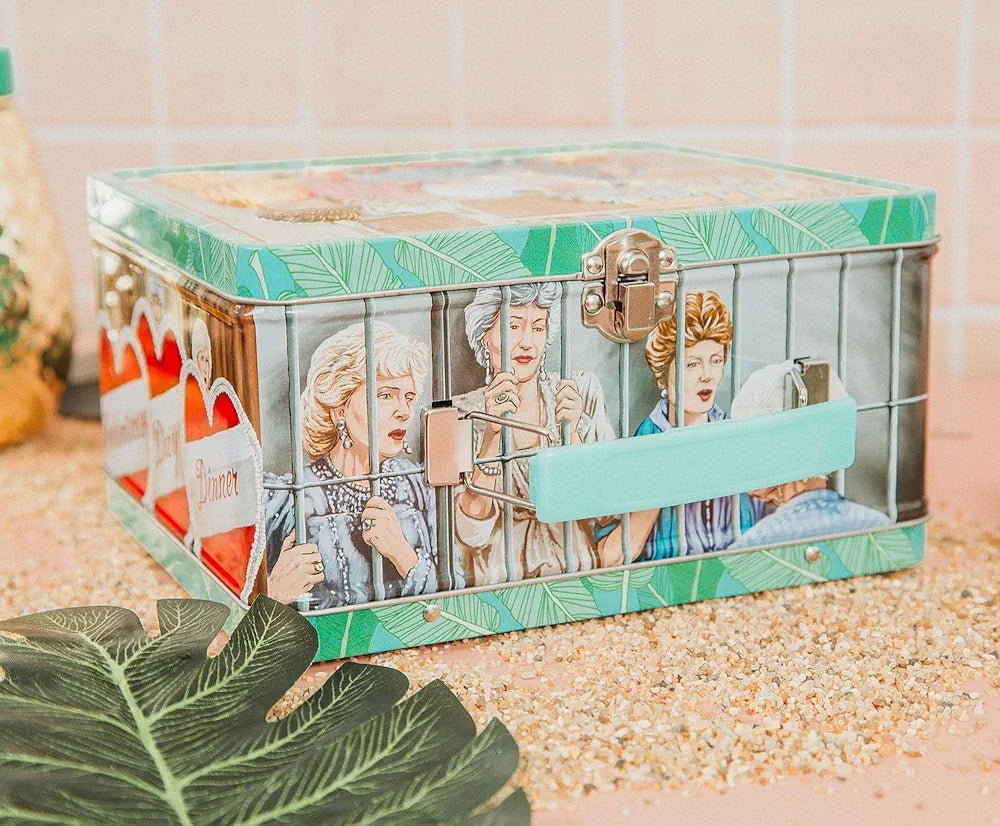 Golden Girls Cast Retro Metal Tin Lunch Box