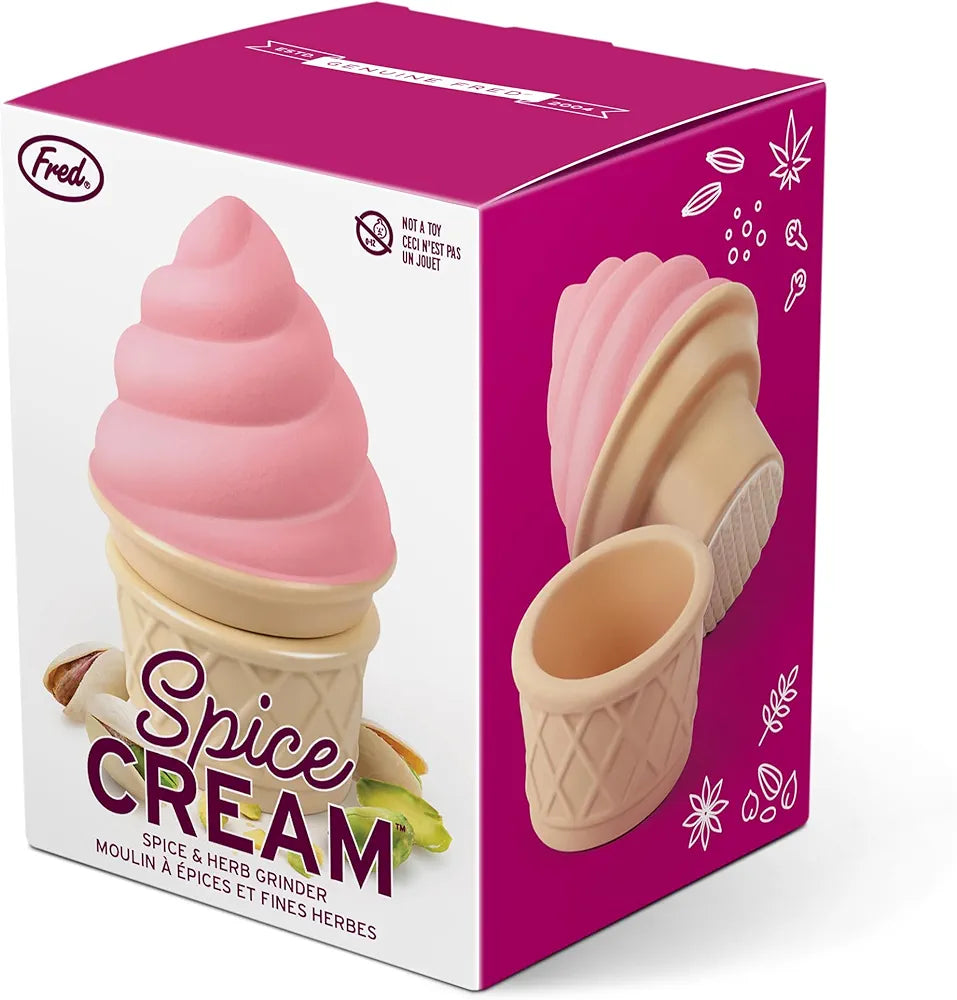 Genuine Fred SPICE CREAM Herb Grinder