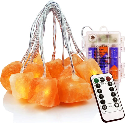 Himalayan Salt String Lights 8 FT 10 LED