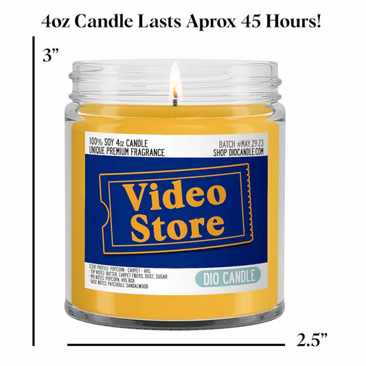 Video Store Scented Candle