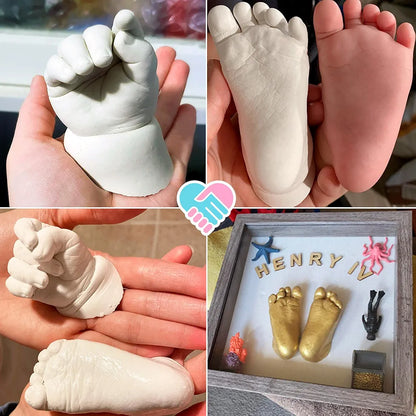 Baby Footprint & Hand Casting Kit