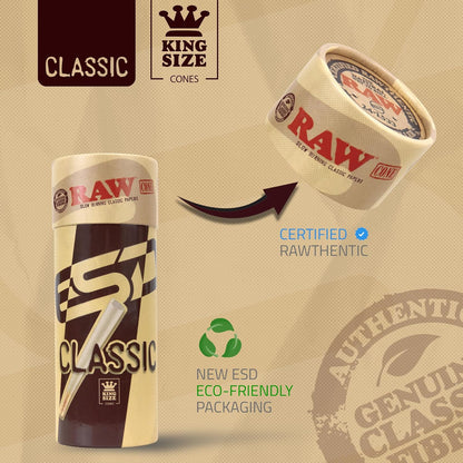 RAW Classic Cones King Size - 100 Pack
