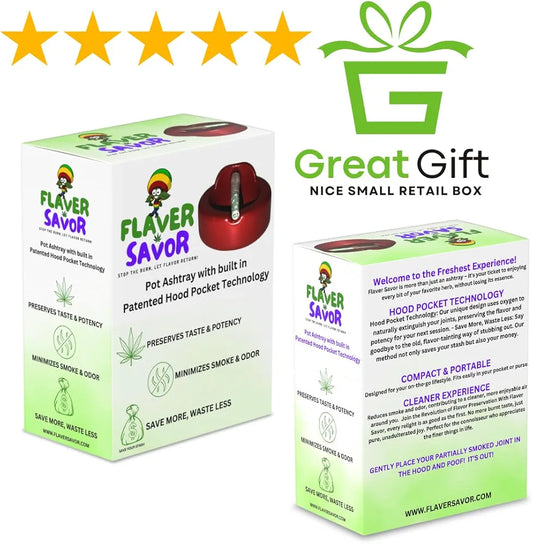 Pocket Container with Patented Hood Pocket Technology – Freshness Preserving, Airflow-Controlled, Portable Storage Solution