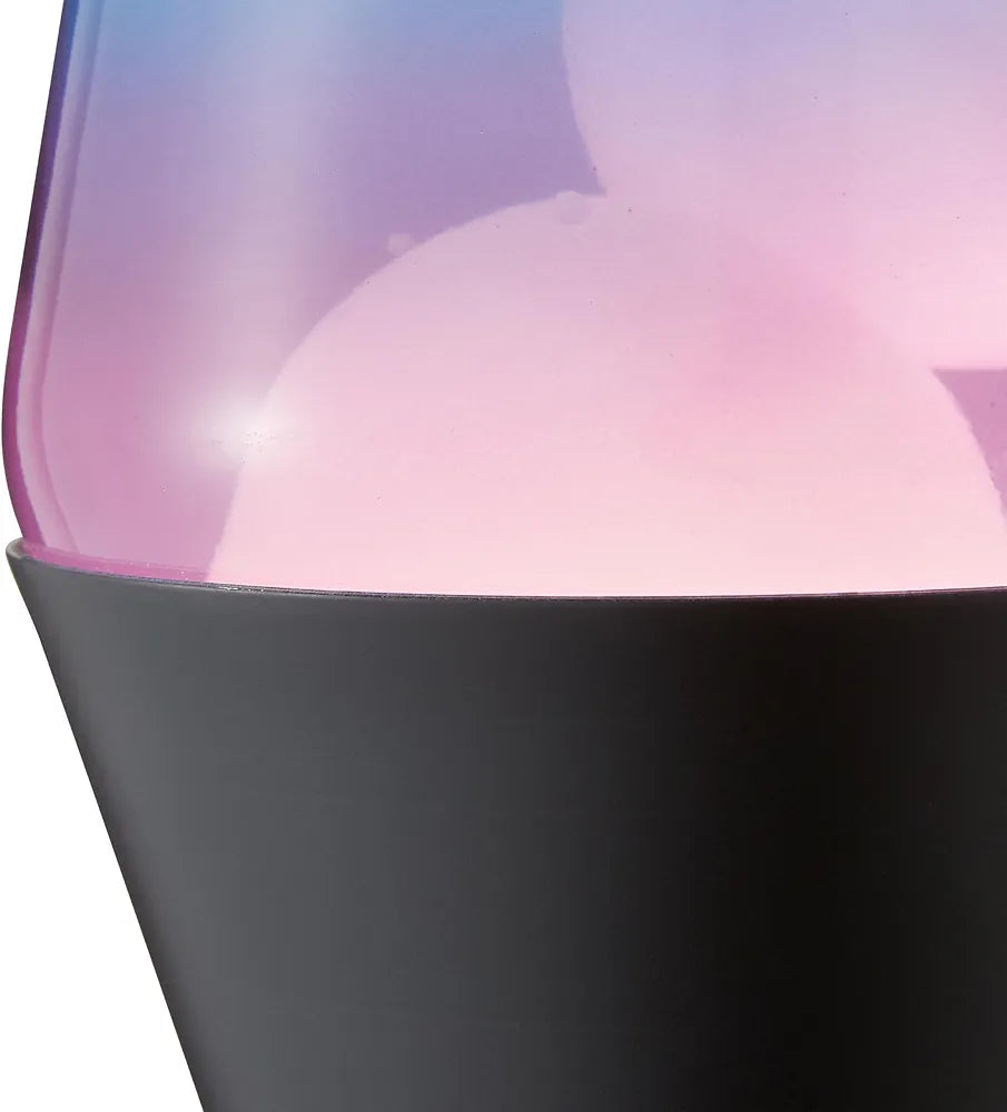 LAVA The Original Lamp - 14.5" Gunmetal Grey - Classic Liquid Motion Lamp - Tri-Colored Green/Blue/Purple