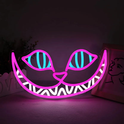 Alice In Wonderland Cheshire Cat Neon Sign