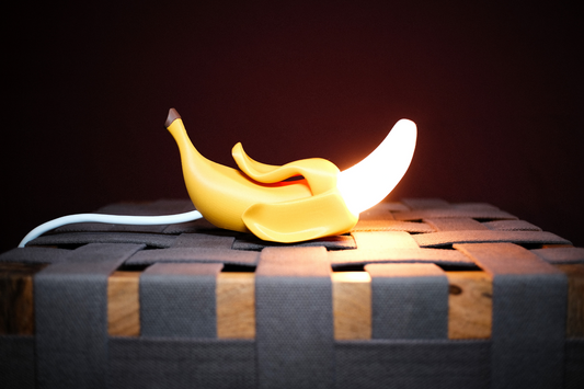 Glow In The Dark Banana LED Lamp