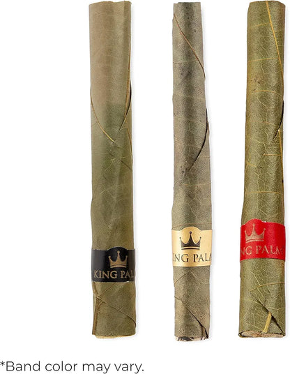 King Palm Rollies Size Cones (1 Packs Of 5, 5 Rolls) Natural Pre Wrap Palm Leafs 