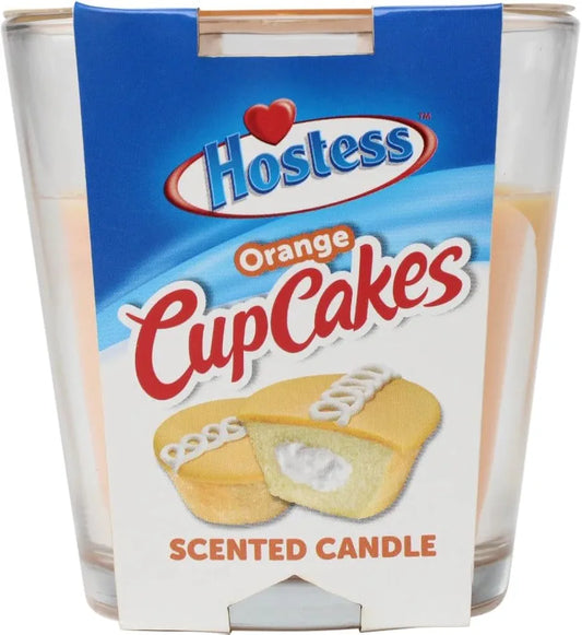 3oz Scented Candle | Cake Scented Candles | Snack Cakes (Orange Cupcake)