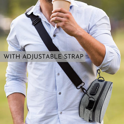 Smell Proof Odorless Bag With Easy Use Combination Lock