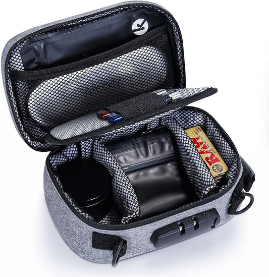 Smell Proof Odorless Bag With Easy Use Combination Lock