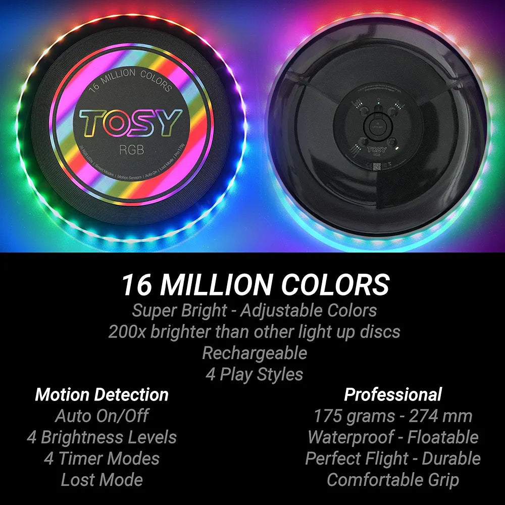 Flying Disc - 16 Million Colors RGB or 36 LEDs