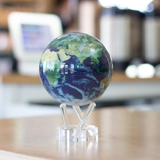 Self Moving MOVA Globe Earth with Clouds – 4.5”