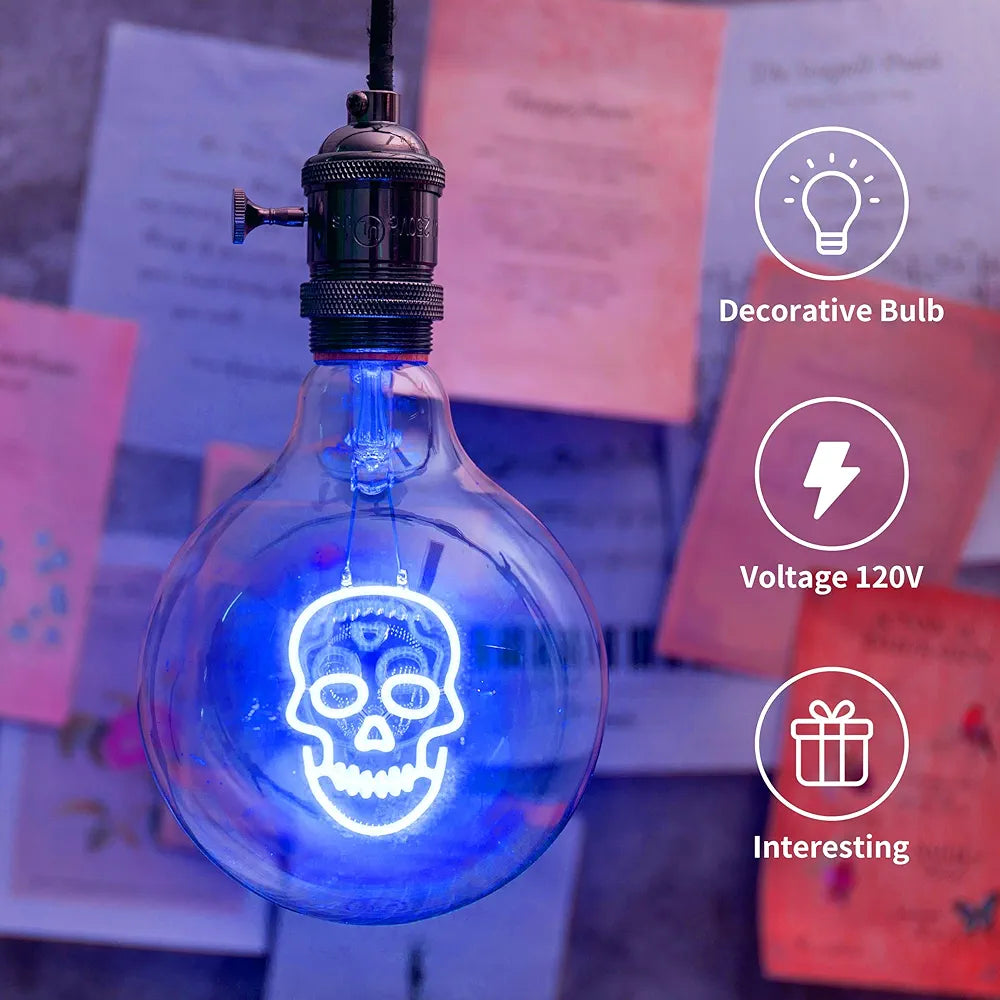Skullz 2W LED Decorative Globe Light