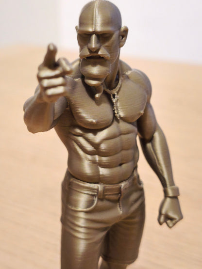 Techno Viking Figure 9" Select Painted or Unpainted