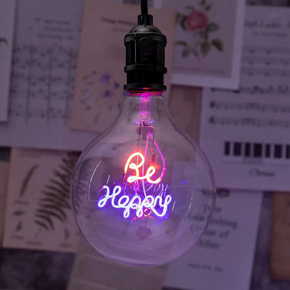 BE HAPPY 4W LED Decorative Globe Light