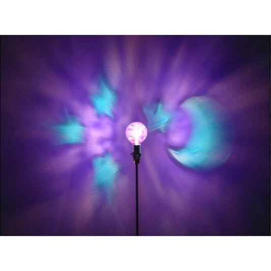 Hand Painted Purple Bulb