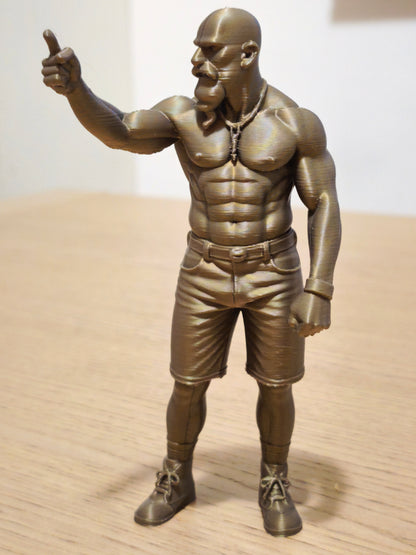 Techno Viking Figure 9" Select Painted or Unpainted