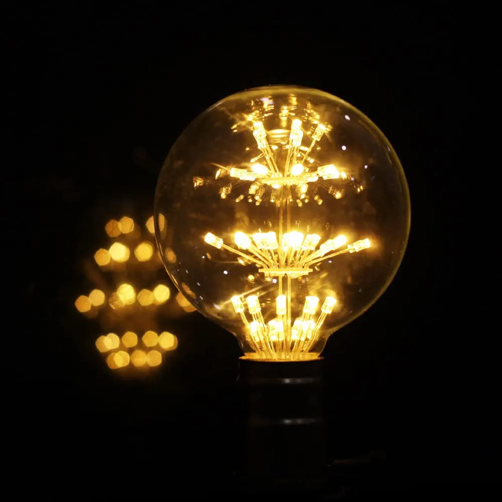 Vintage Led Bulb G95 Firework 3Watts Edison Bulb