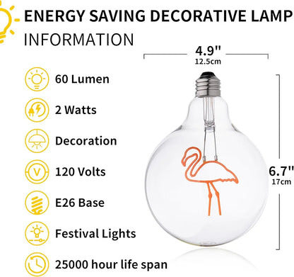 Flamingo 2W LED Decorative Light Bulb