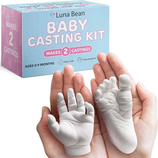 Baby Footprint & Hand Casting Kit