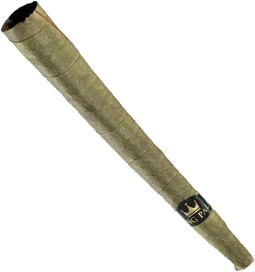 King Palm Pre Rolled Cones King Size - Natural Prerolled Paper with Tips and Bamboo Packing Sticks - Bulk Organic Pre Rolled Cone - (Natural, 25ct)