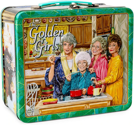 Golden Girls Cast Retro Metal Tin Lunch Box
