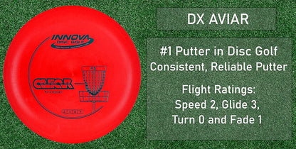 Innova Disc Golf Starter Set –Colors May Vary 160-180g – Disc Golf Putter, Disc Golf Driver, Mid-Range