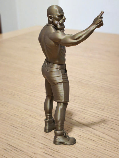 Techno Viking Figure 9" Select Painted or Unpainted