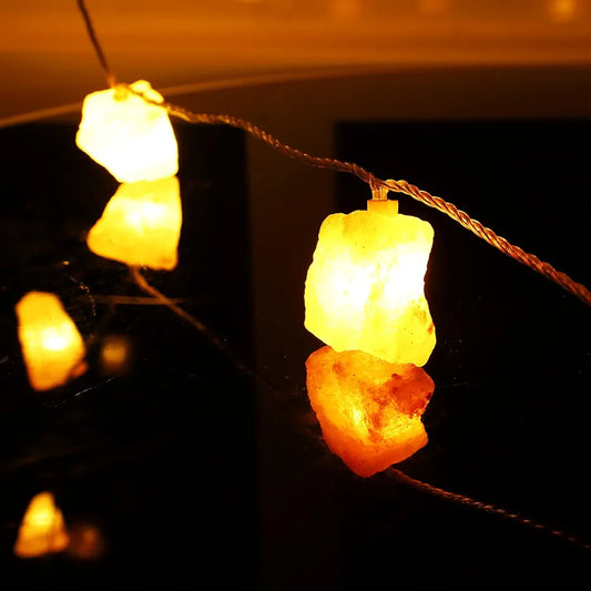 Himalayan Salt String Lights 8 FT 10 LED