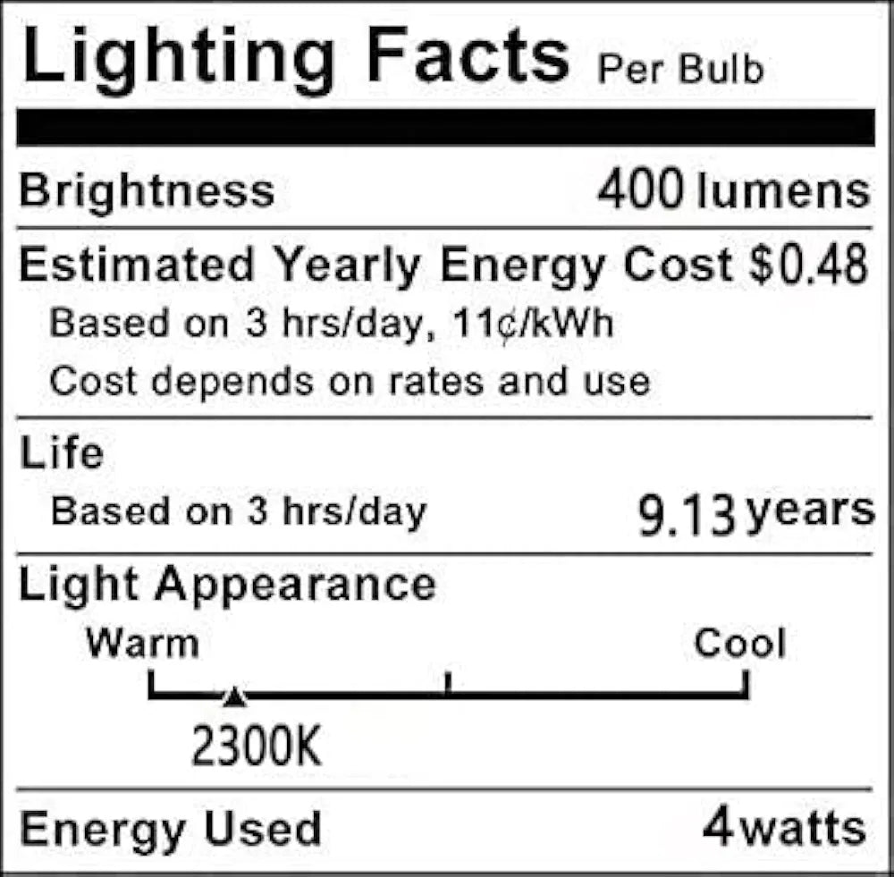 Large Vintage Light Bulb Bubble Light Bulb 4W Bubble Shaped LED Oversized Edison Bulb 2300K Warm White Amber Glass Spiral Flexible Filament E26 Base