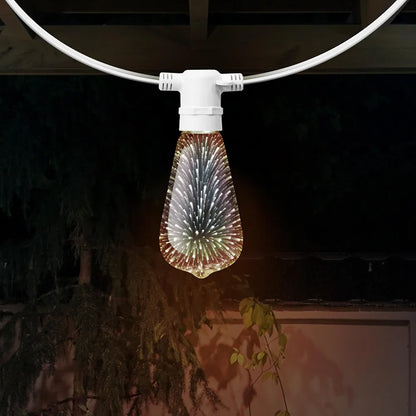 3D Fireworks LED Light Bulb