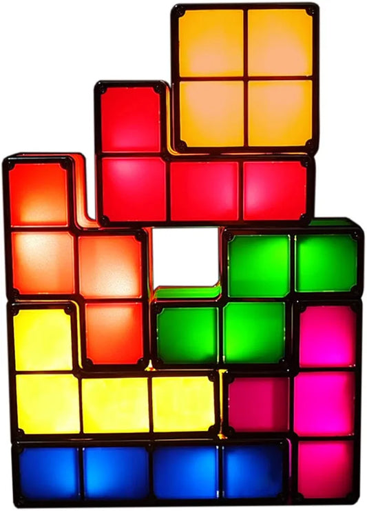 7 PCS Stackable Night Light 3D Puzzles