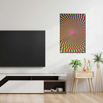 Mind's Eye - Flocked - Blacklight Poster - 23"x35"