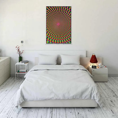 Mind's Eye - Flocked - Blacklight Poster - 23"x35"