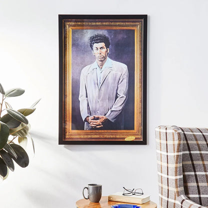 Cosmo Kramer Portrait - Seinfeld TV Show 36x24 Art Print Poster Wall Decor