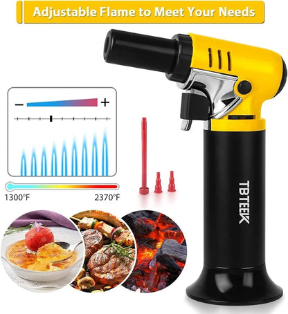 TBTeek Butane Torch with Fuel Gauge T907