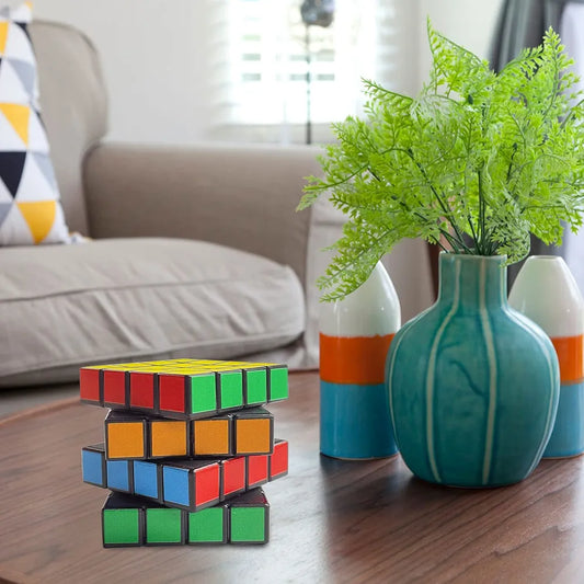Rubiks Cube Themed Square Grinder, Large Zinc Alloy Grinder（2.3"