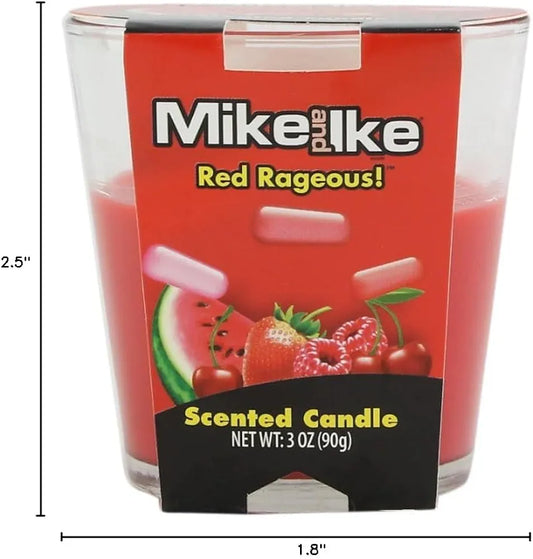 3oz Scented Candle | Candy Scented Candles | Chewy Candies (Red Rageous)