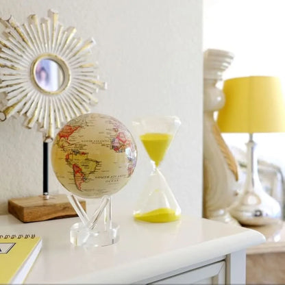 Self Moving MOVA Globe – Political Map Yellow 4.5”