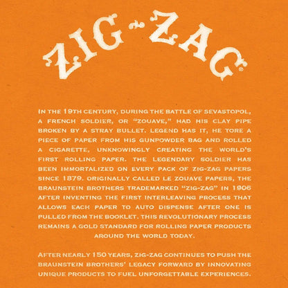 ZIG-ZAG Small Metal Rolling Tray with Vintage White Design, 10.75" x 6.5"