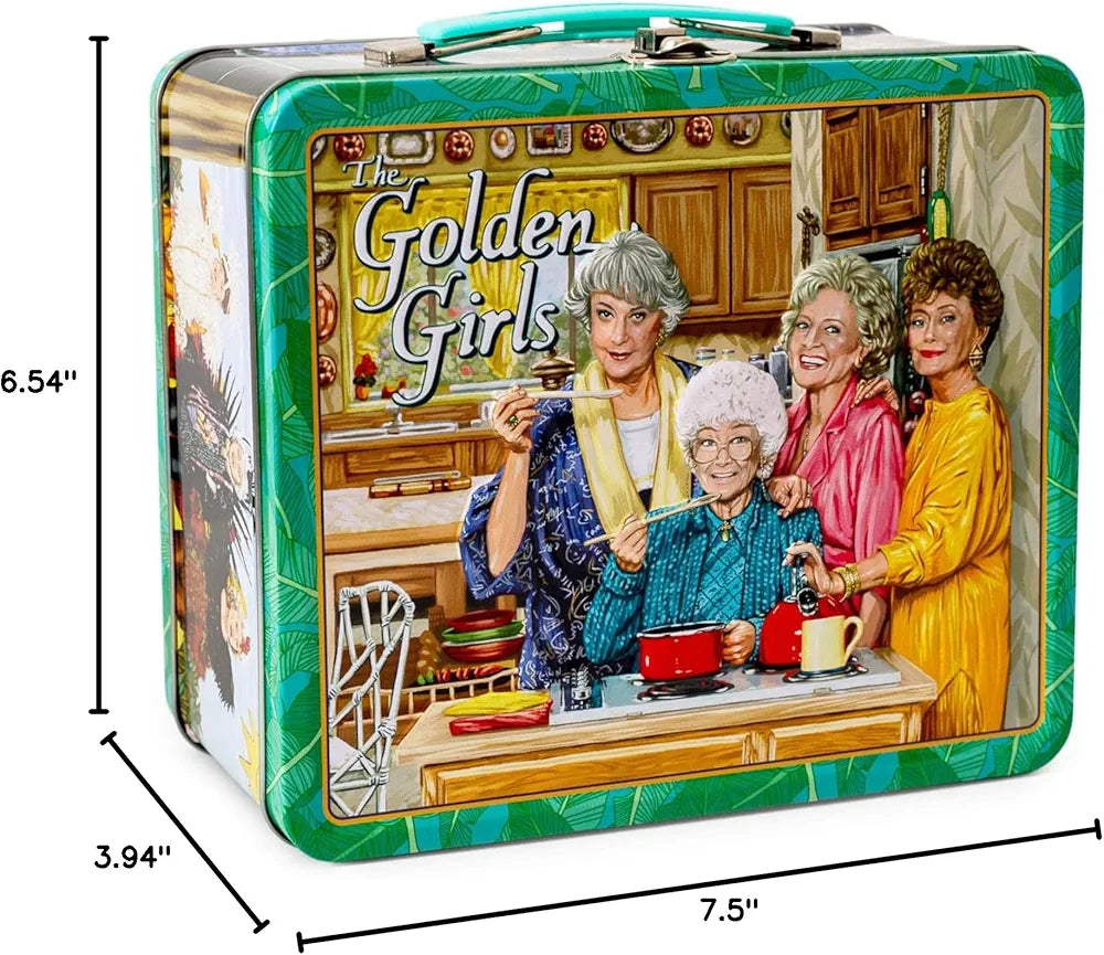 Golden Girls Cast Retro Metal Tin Lunch Box