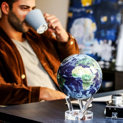 Self Moving MOVA Globe Earth with Clouds – 4.5”