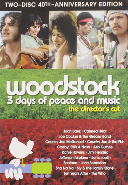 Woodstock: Three Days of Peace & Music (Two-Disc 40th Anniversary Director's Cut