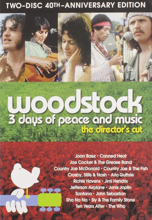 Woodstock: Three Days of Peace & Music (Two-Disc 40th Anniversary Director's Cut