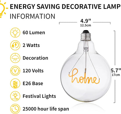 HOME 2W LED Decorative Globe Light