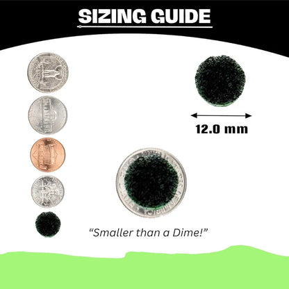 The Magic Cleaner Magnetic Glass Cleaner Kit |Mini, 12mm Size | For Water Pipes, Vases, Windows, Aquariums, Small, & all Shapes