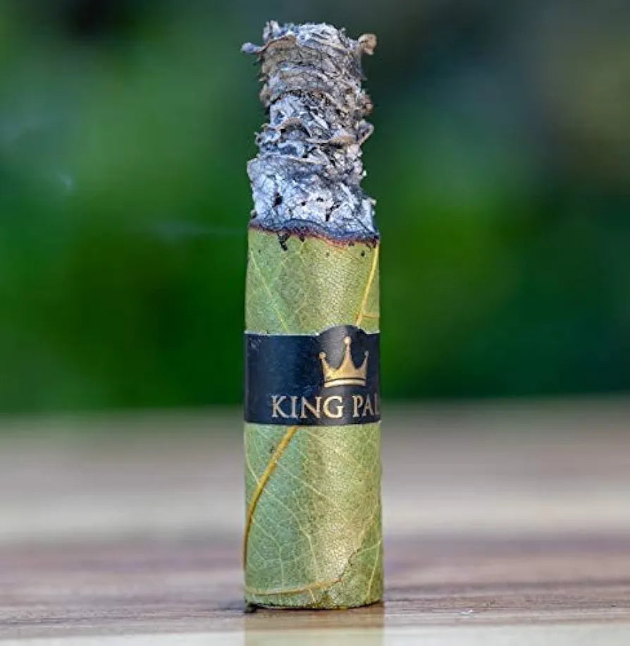 King Palm Rollies Size Cones (1 Packs Of 5, 5 Rolls) Natural Pre Wrap Palm Leafs 
